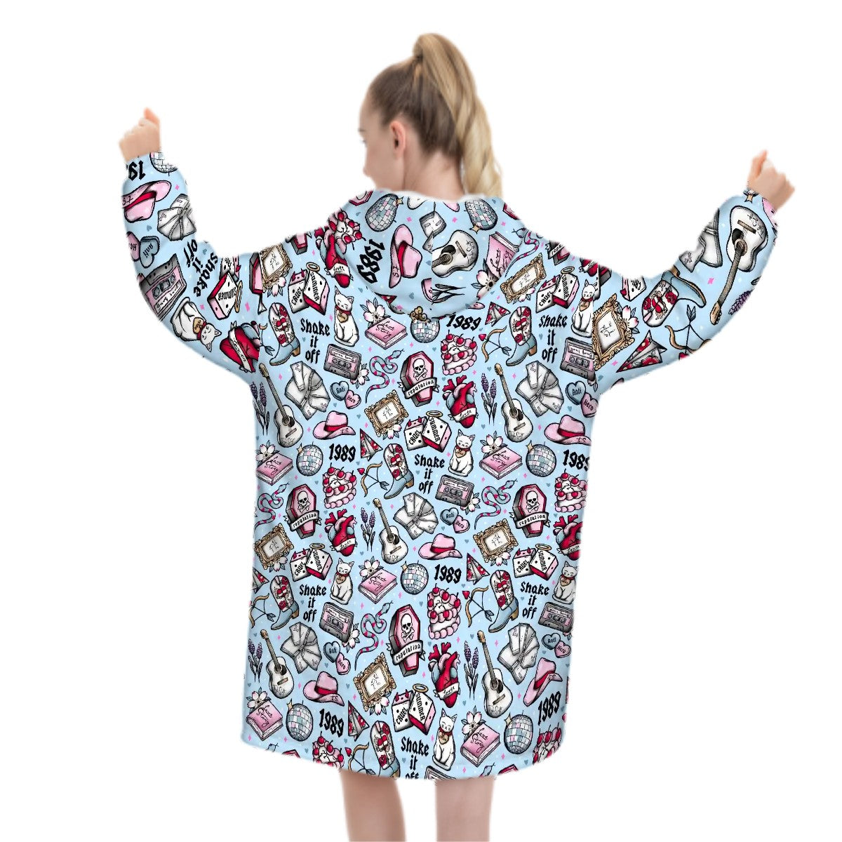 Tays tats Adult Blanket Hoodie **Please read item description**
