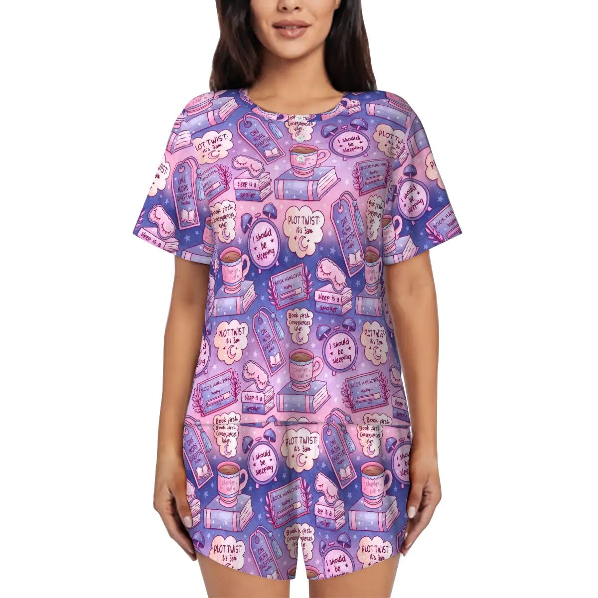 3am reading club bookish pajajas pjs pyjamas
