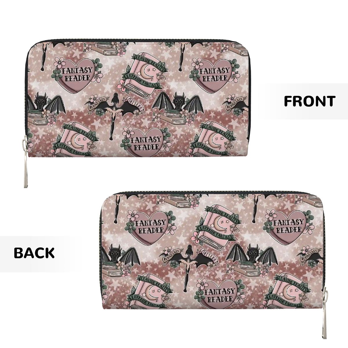 Fantasy matters romantasy vegan leather purse wallet