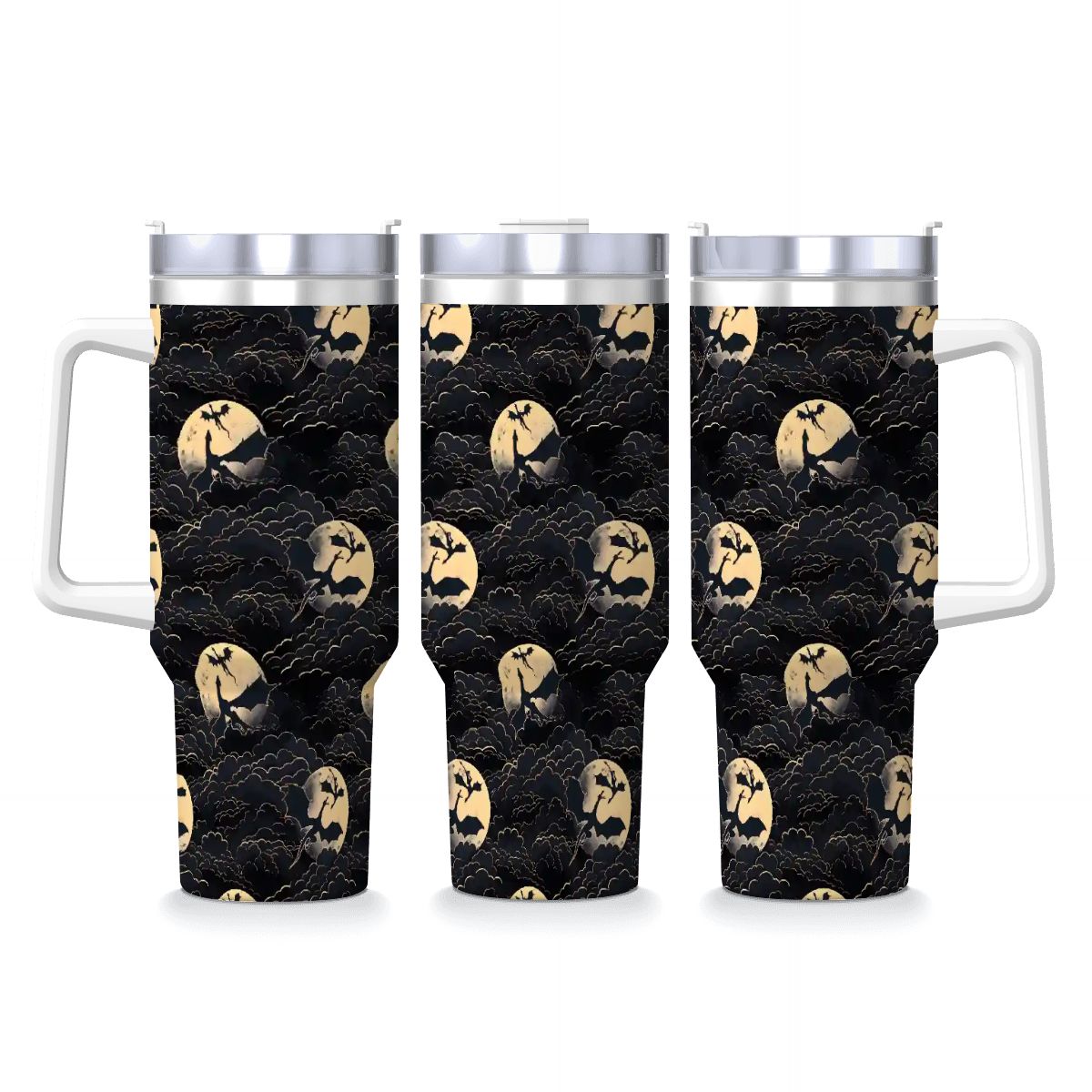 Dragon at night 40oz tumbler