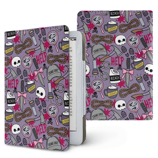 Thriller reader clues PU cover for Kindle paperwhite 11th and 12th gen and coloursoft