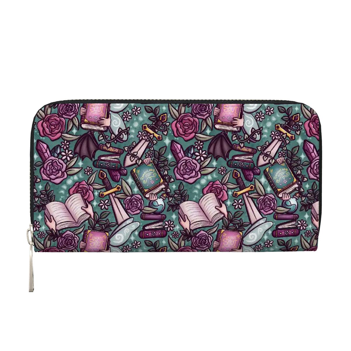 Faerie fae smut romantasy fantasy bookish vegan leather wallet purse
