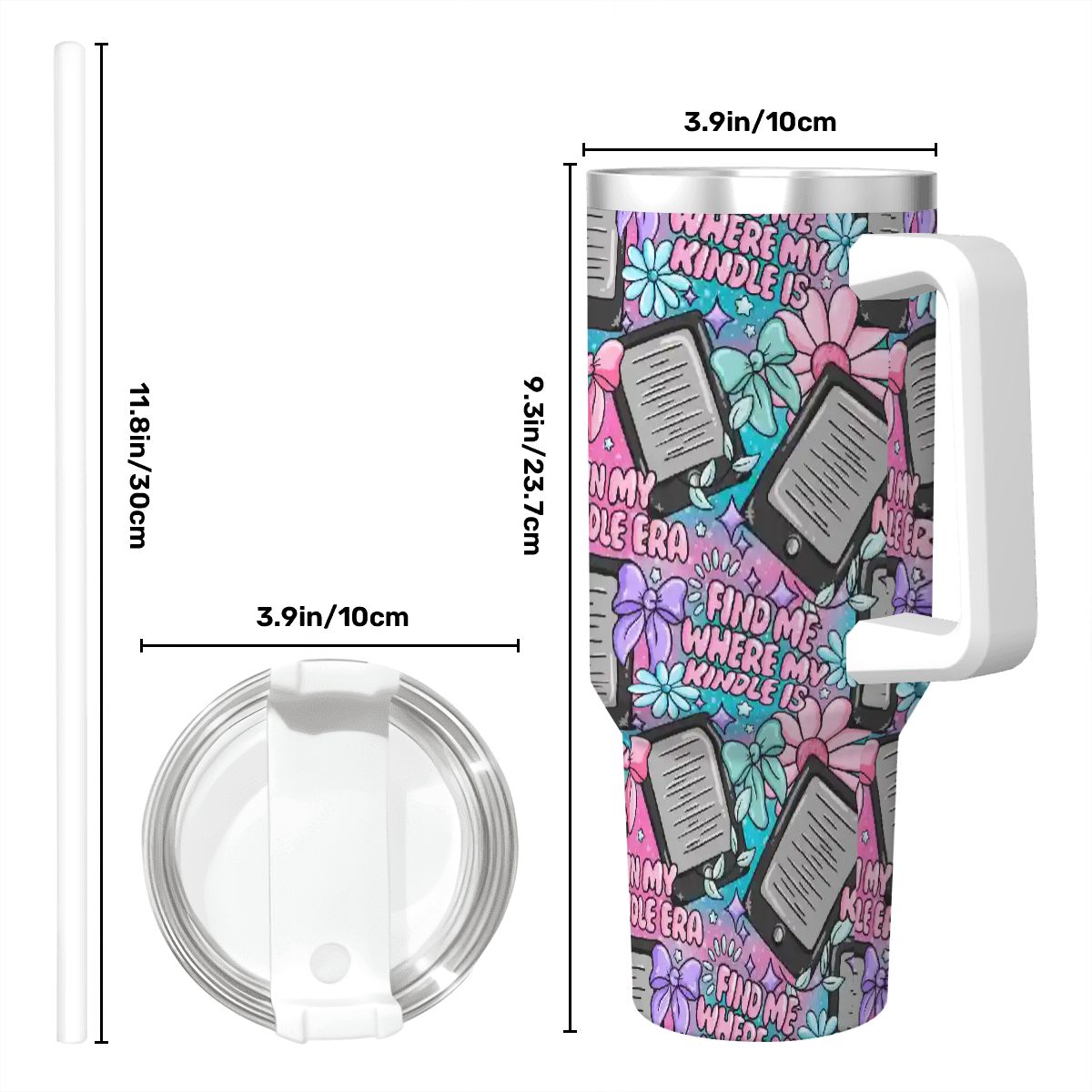 In my kindle era bookish 40oz travel mug