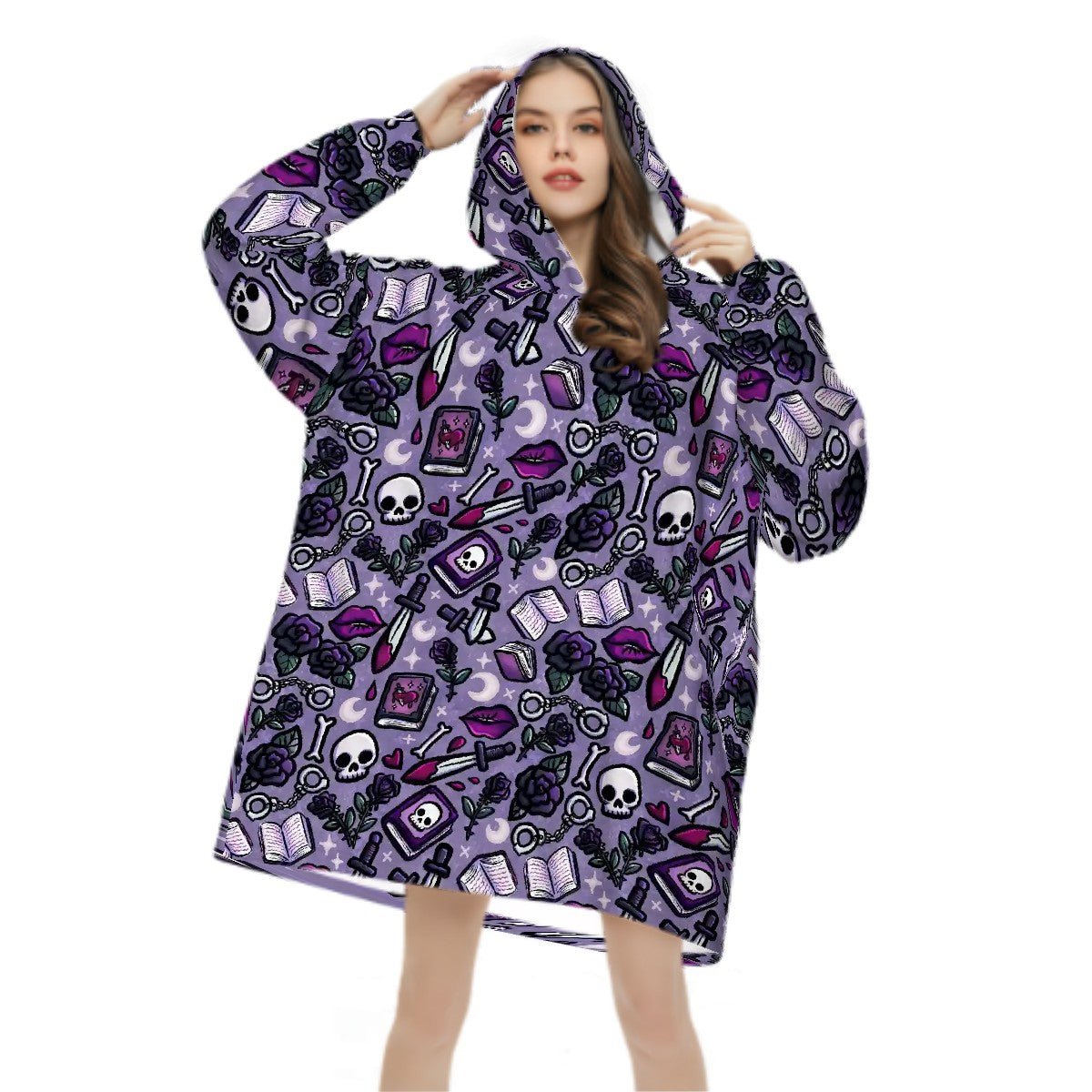 Dibs on the villain dark romance bookish blanket hoodie