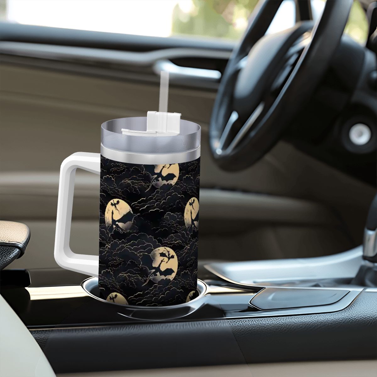Dragon at night 40oz tumbler