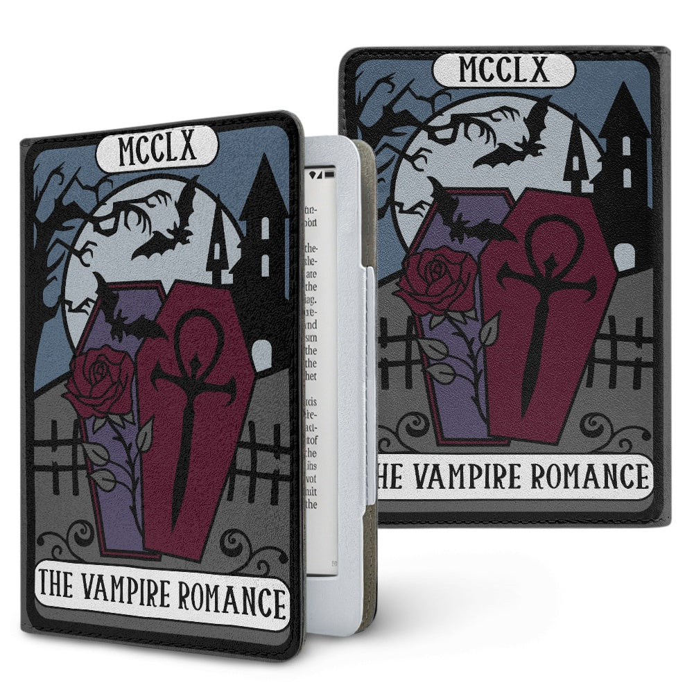 The Vampire romance tarot PU cover for Kindle paperwhite 11th and 12th gen and coloursoft