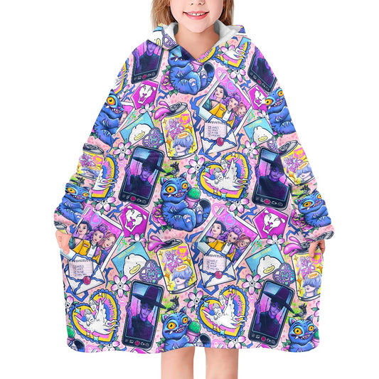 KDH Born to be Children's blanket hoodie
