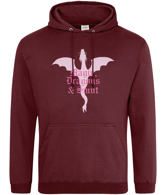 Magic dragons and smut bookish pullover hoodie