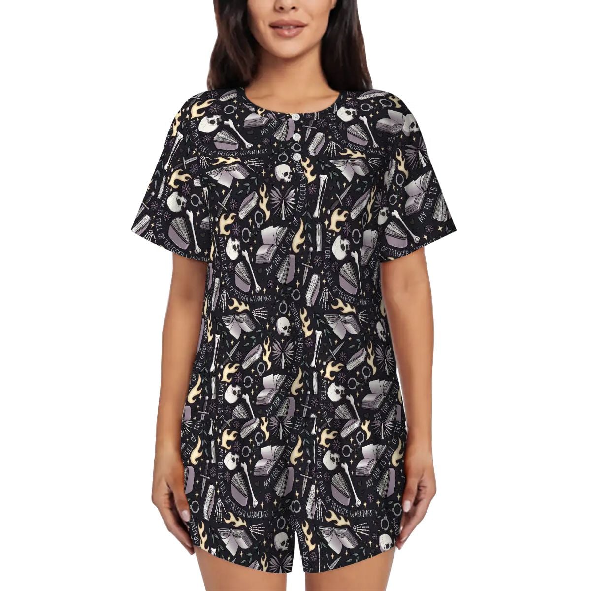 My TBR is full of triggers dark romance bookish pjs pajamas pyjamas