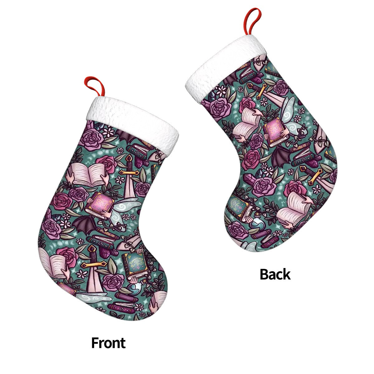 Fae faerie smut bookish christmas stocking