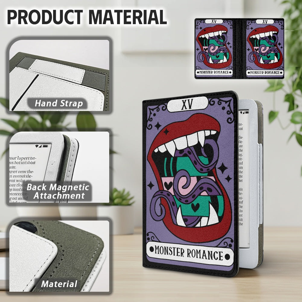The Monster romance tarot PU cover for Kindle paperwhite 11th and 12th gen and coloursoft