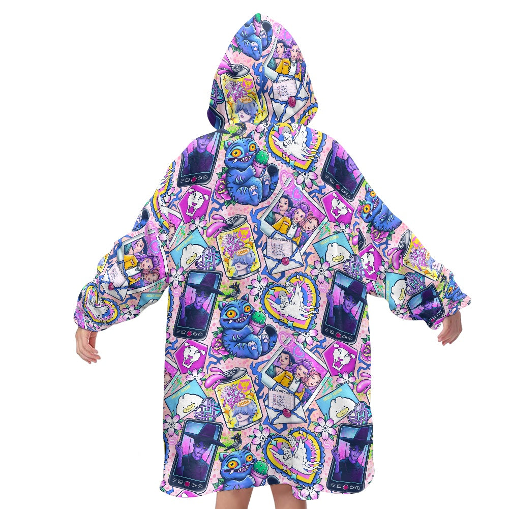 KDH Born to be Children's blanket hoodie