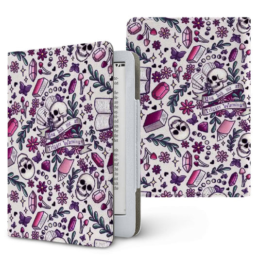 You had me at trigger warning bookish kindle case for paperwhite 11th 12th gen and coloursoft