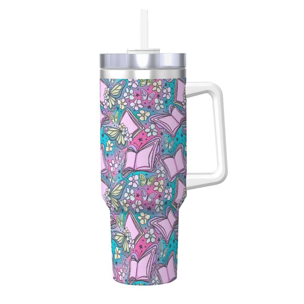 Bookerfly bookish 40oz travel mug