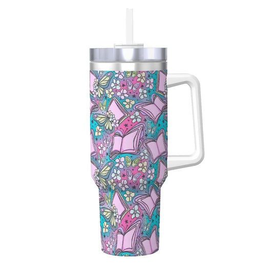 Bookerfly bookish 40oz travel mug