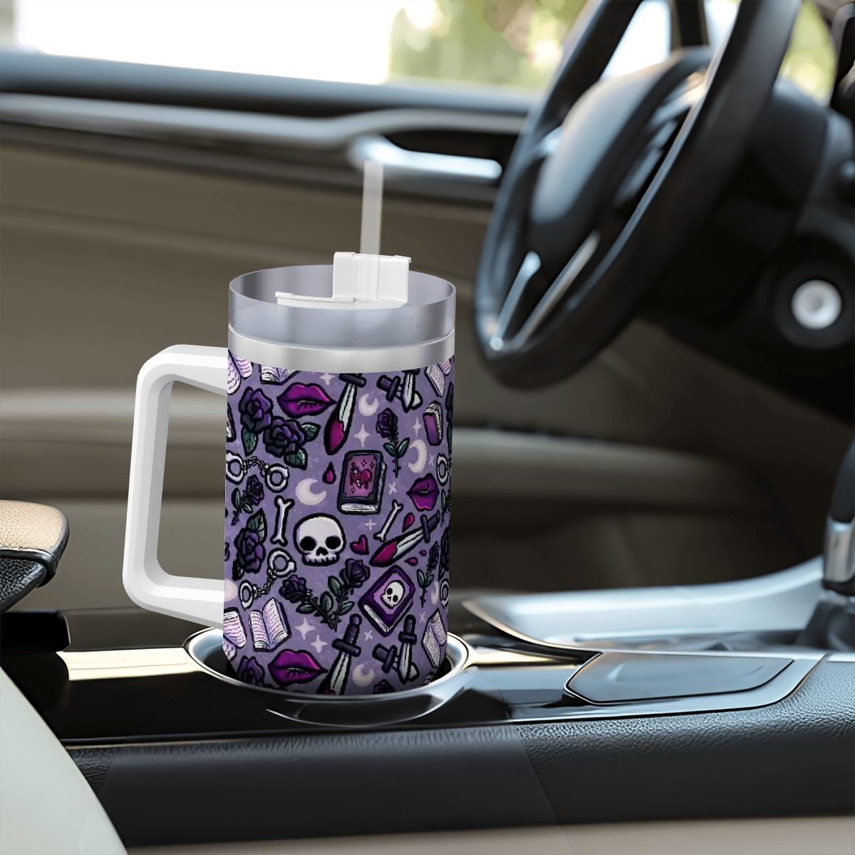 Dibs on the villain dark romance bookish travel mug 40oz