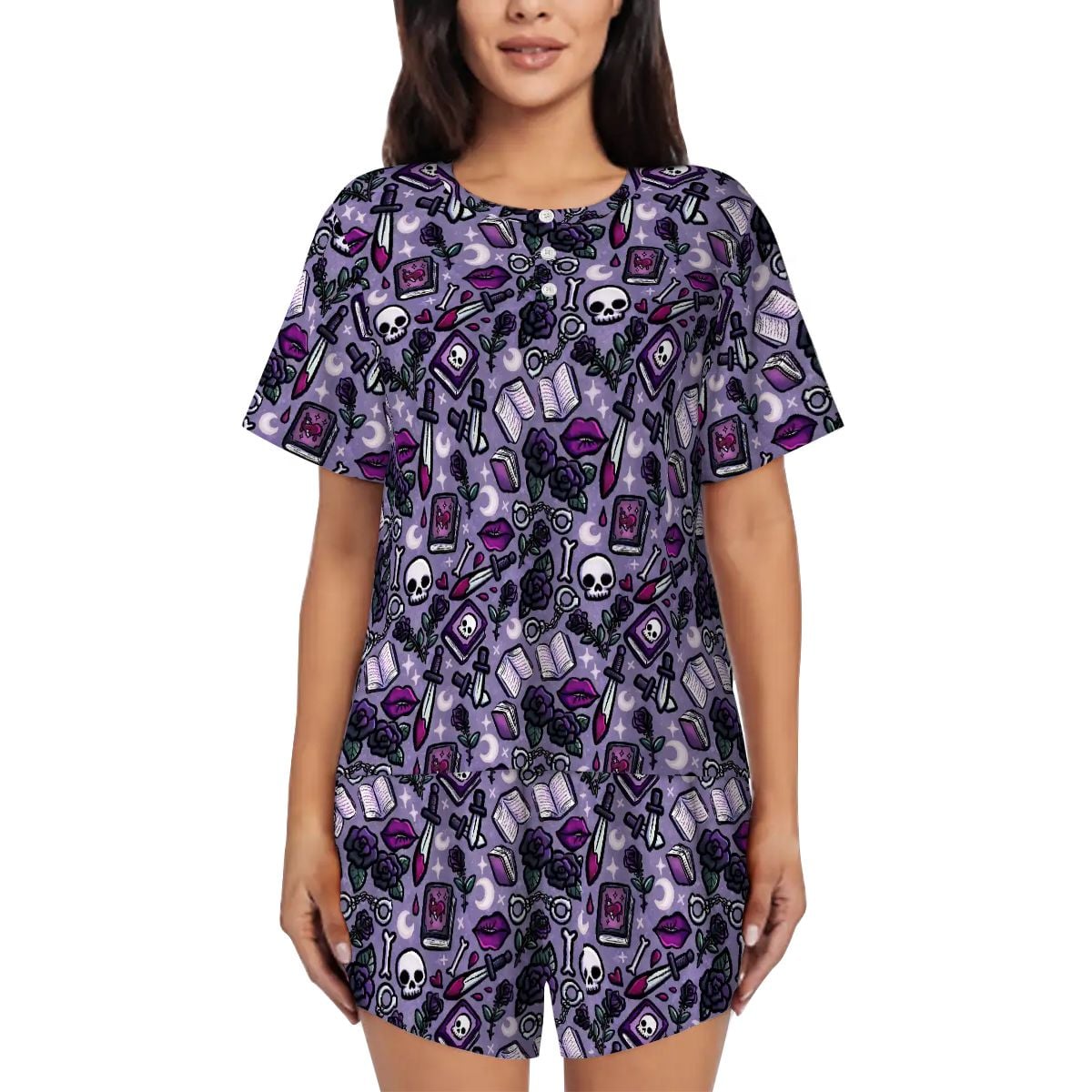 Dibs On The Villain dark romance bookish pajamas pjs pyjamas