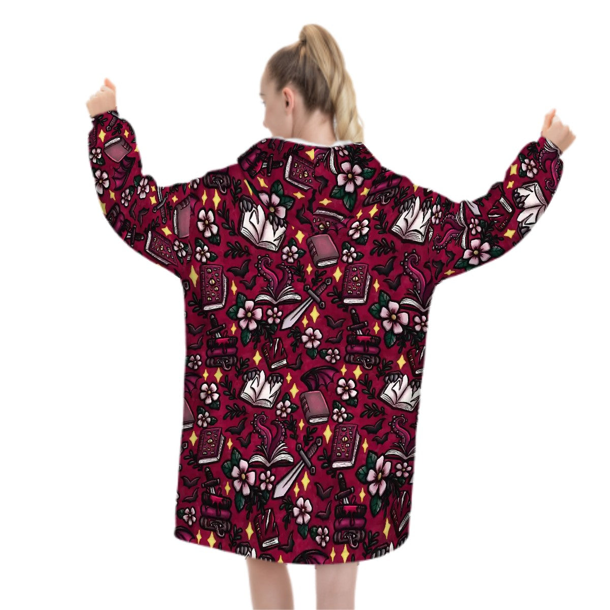 Monster romance omegaverse bookish blanket hoodie