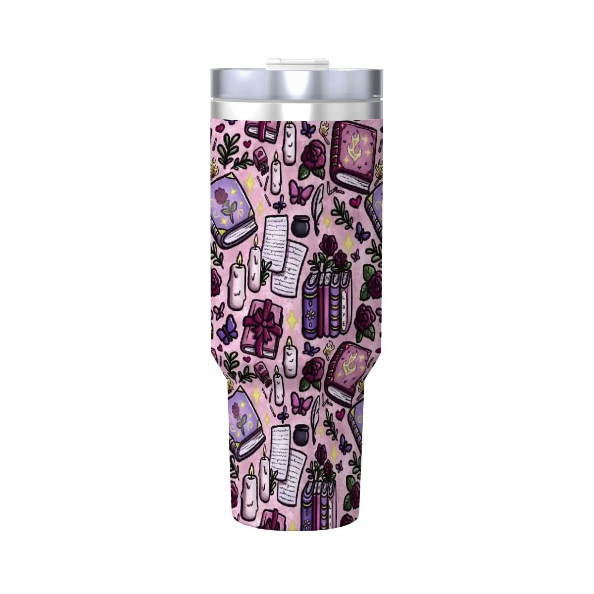Slow burn romance bookish 40oz travel mug