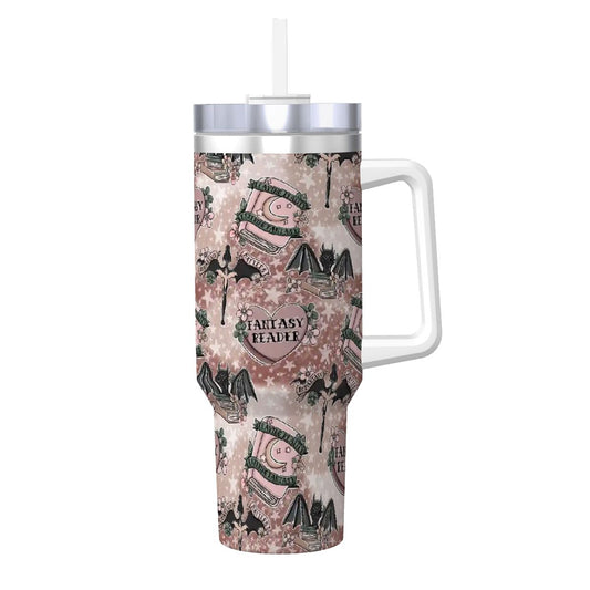 Fantasy matters romantasy bookish 40oz travel mug