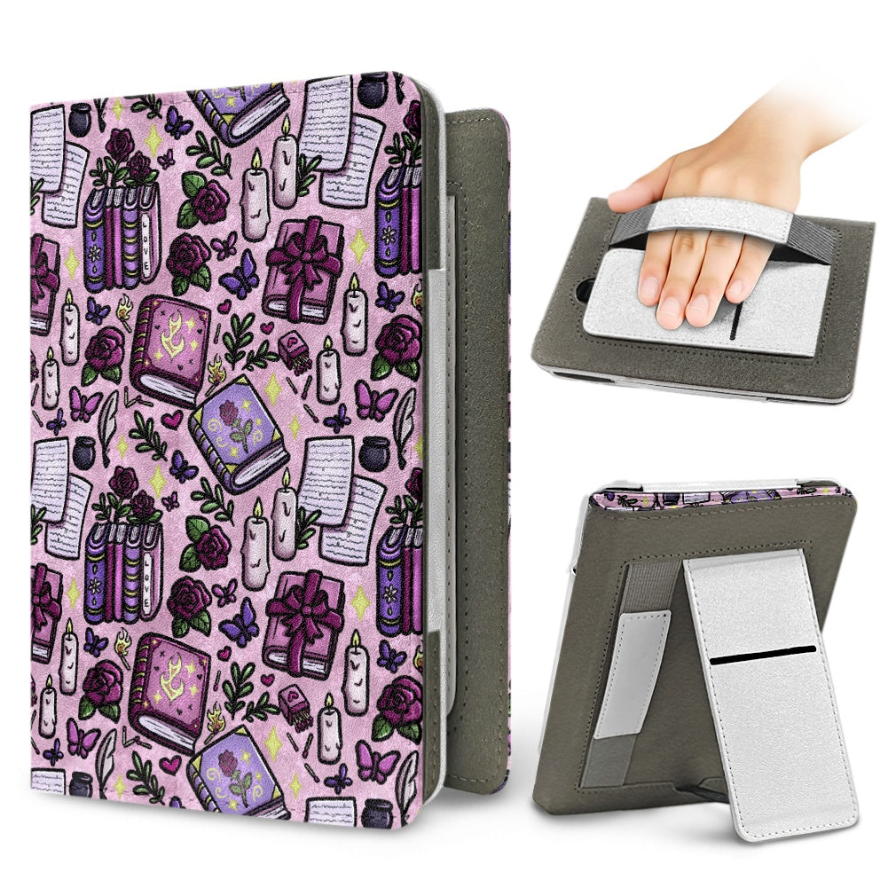 Slow burn romance paperwhite 11th 12th gen vegan leather wallet style case