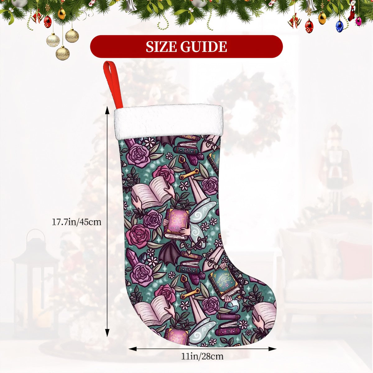 Fae faerie smut bookish christmas stocking