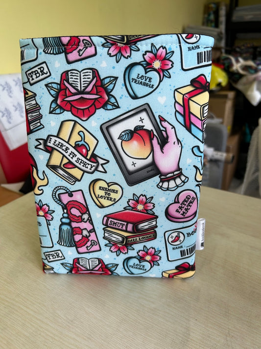Book trope tattoo bookish book sleeve book jacket booksleeve