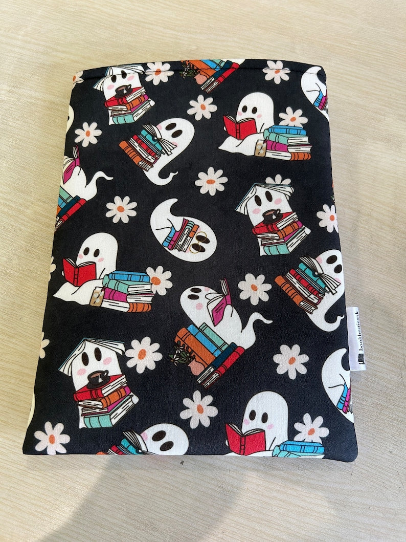 Booooks bookish ghost bookish book sleeve book jacket booksleeve