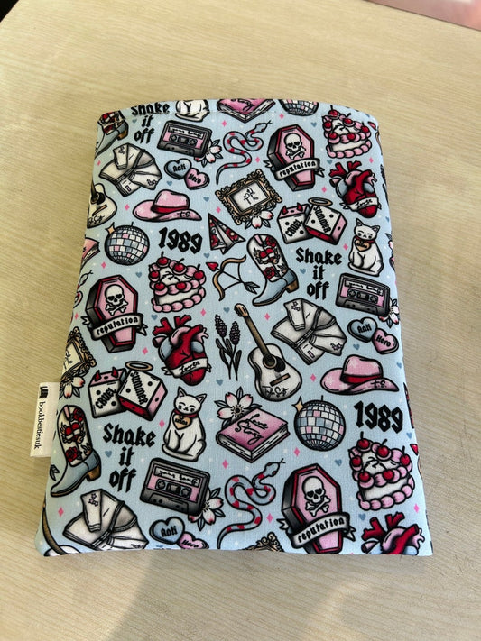 Taylors tats bookish book sleeve book jacket booksleeve