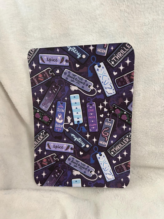 Tropes and genres bookmarks kindle insert for clear case