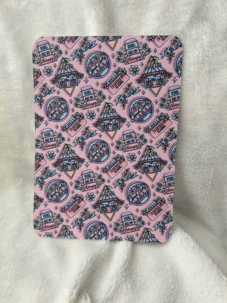 Bookish tattoo kindle insert for clear case
