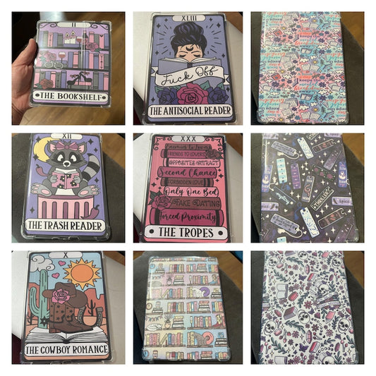 What's your favourite scary movie? kindle insert for clear case