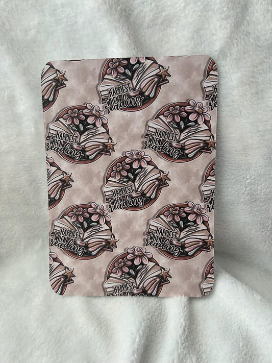 Happiest when reading kindle insert for clear case
