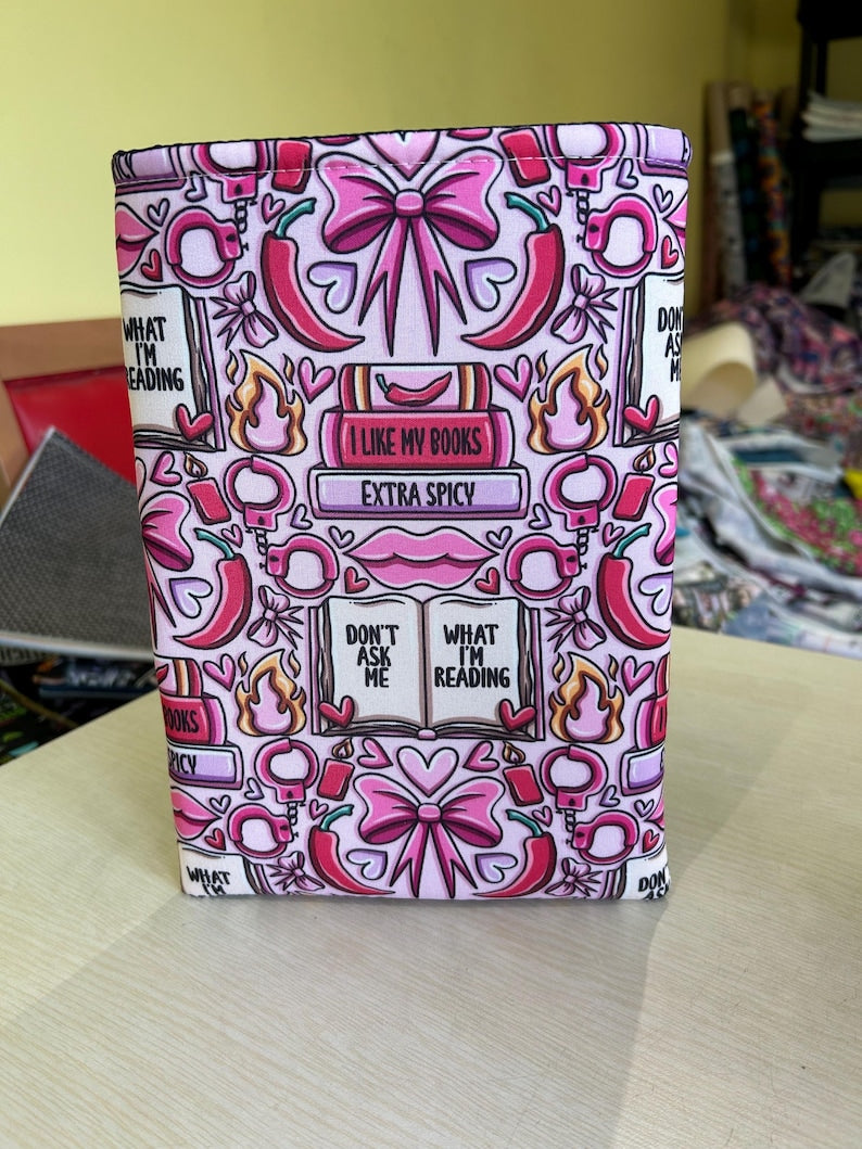 Don't ask what I'm reading bookish book sleeve book jacket booksleeve