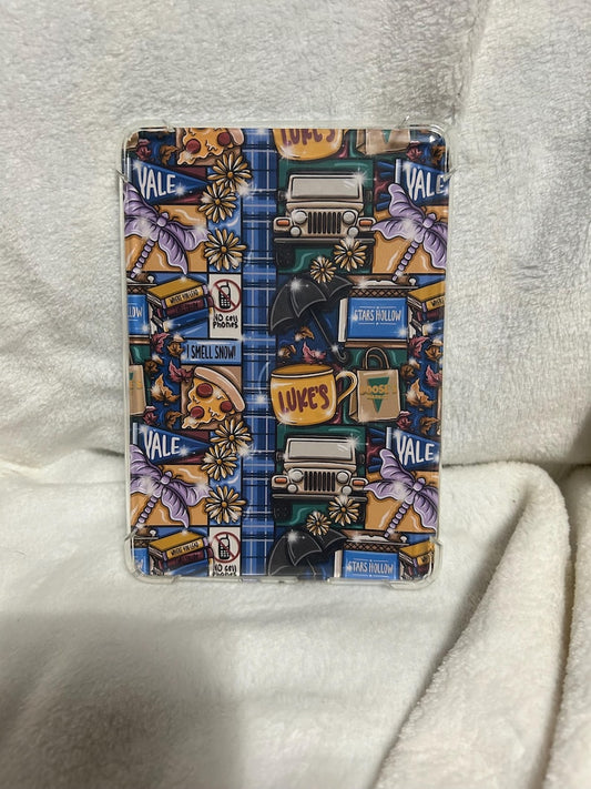 Gilmore tartan kindle insert for clear case