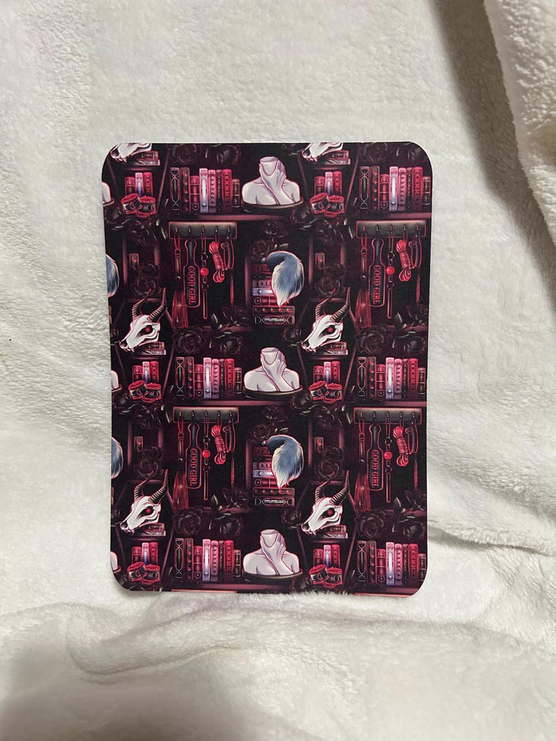 Smut slut book shelf kindle insert for clear case