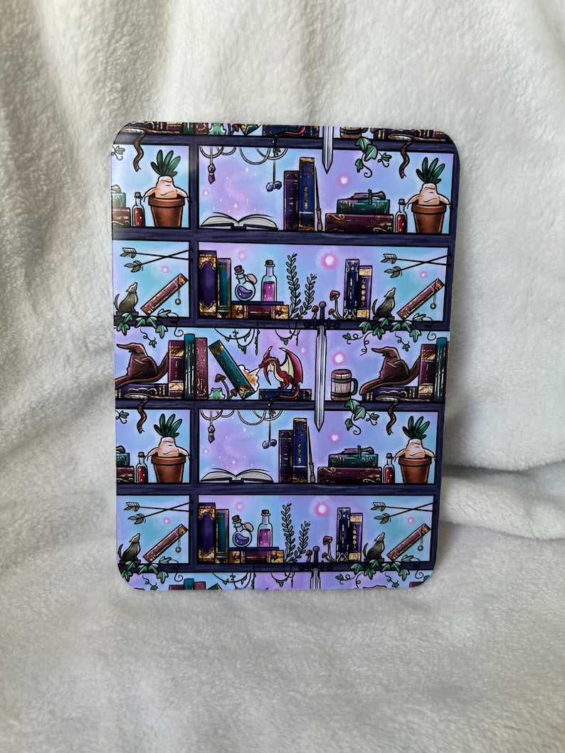 Fantasy book case kindle insert for clear case