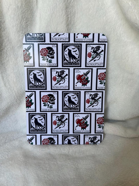 Romantasy stamps kindle insert for clear case