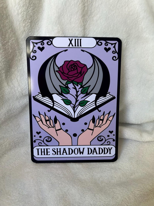 The shadow daddy tarot style kindle insert for clear case