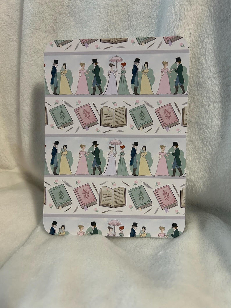 Historical romance kindle insert for clear case