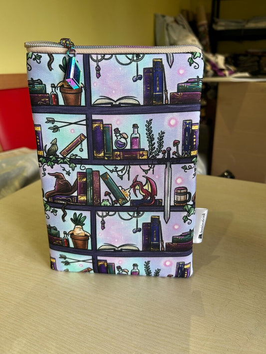 Fantasy book shelf bookish book sleeve book jacket booksleeve