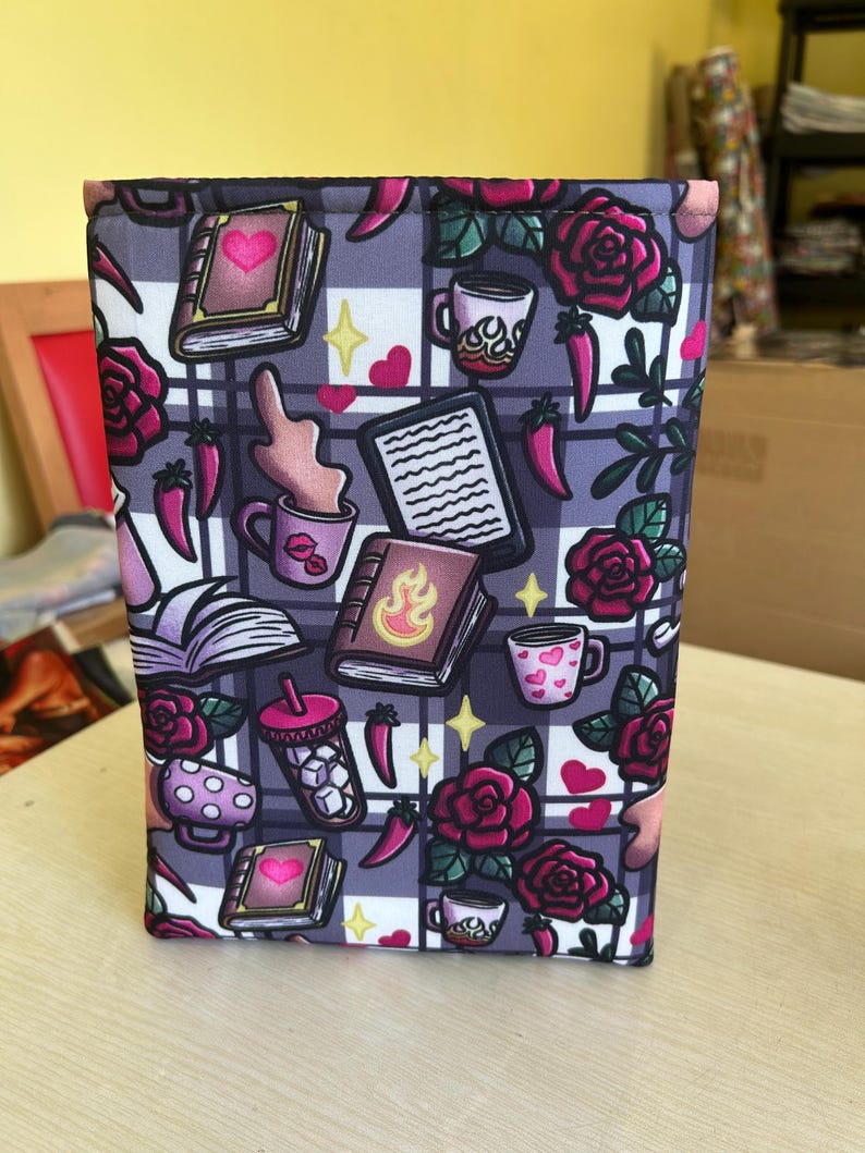 Smut and coffee bookish book sleeve book jacket booksleeve