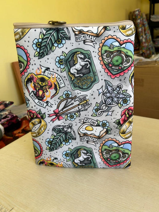 Middle earth tattoos LOTR bookish book sleeve book jacket booksleeve