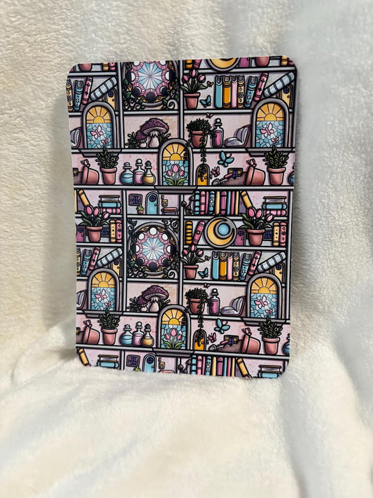 Fairy bookshelf kindle insert for clear case