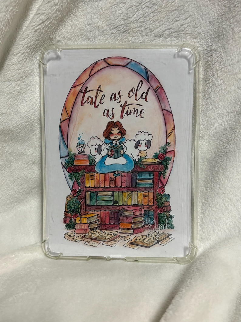 Tale as old as time kindle insert for clear case