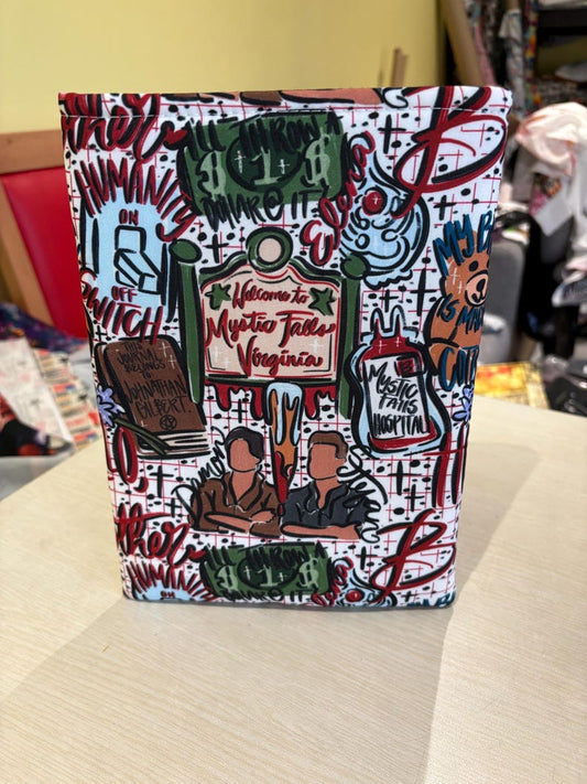 Hello brother Salvatore TVD bookish book sleeve book jacket booksleeve