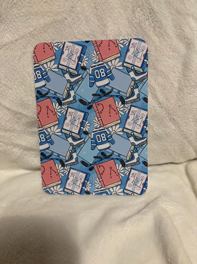 Hockey romance kindle insert for clear case