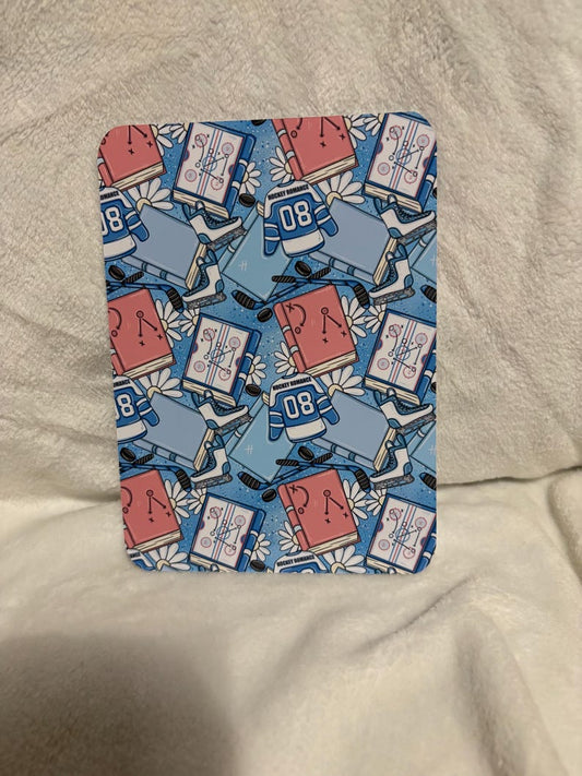 Hockey romance kindle insert for clear case