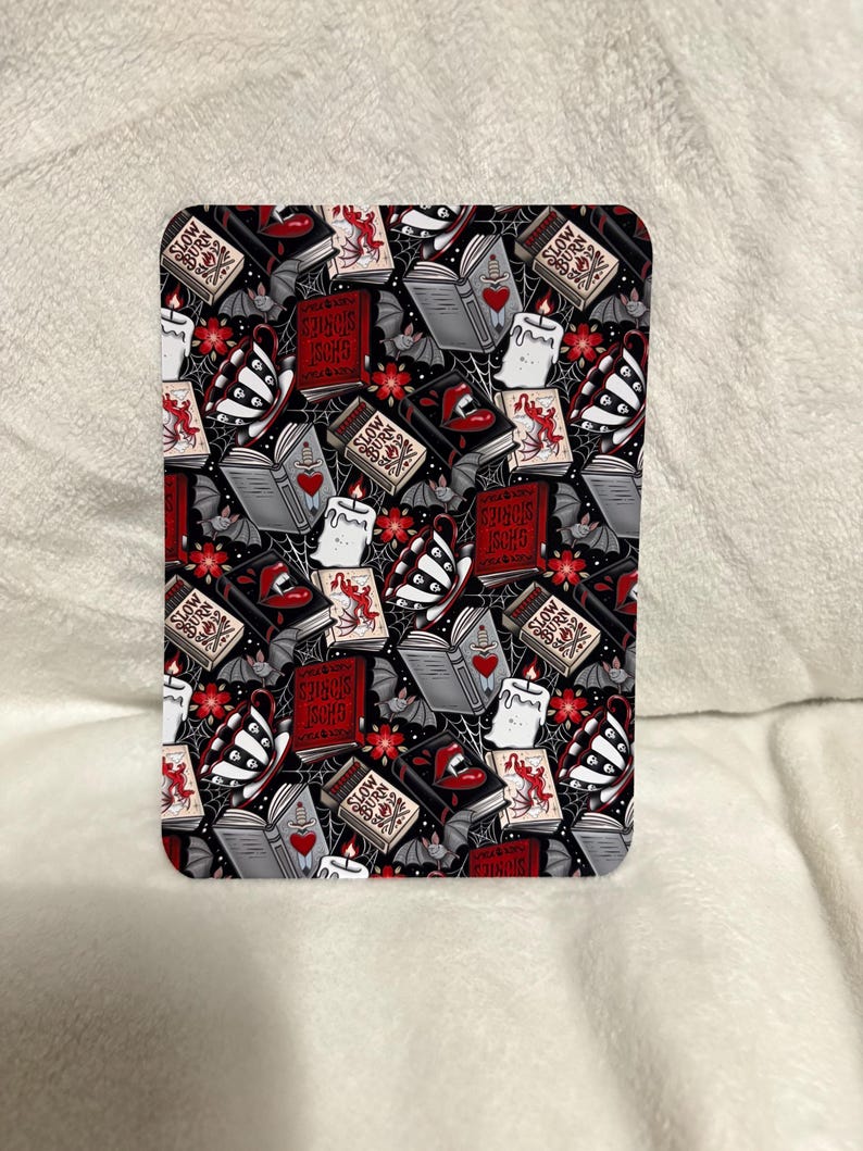 Red slow burn dark romance kindle insert for clear case