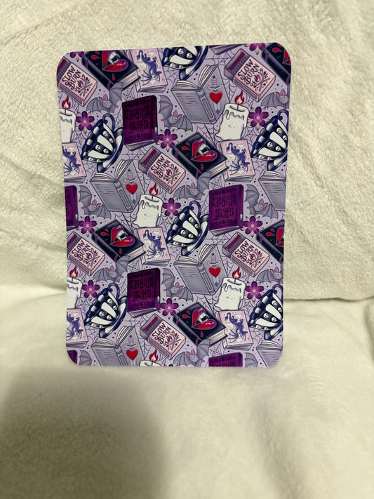 Lilac slow burn dark romance kindle insert for clear case